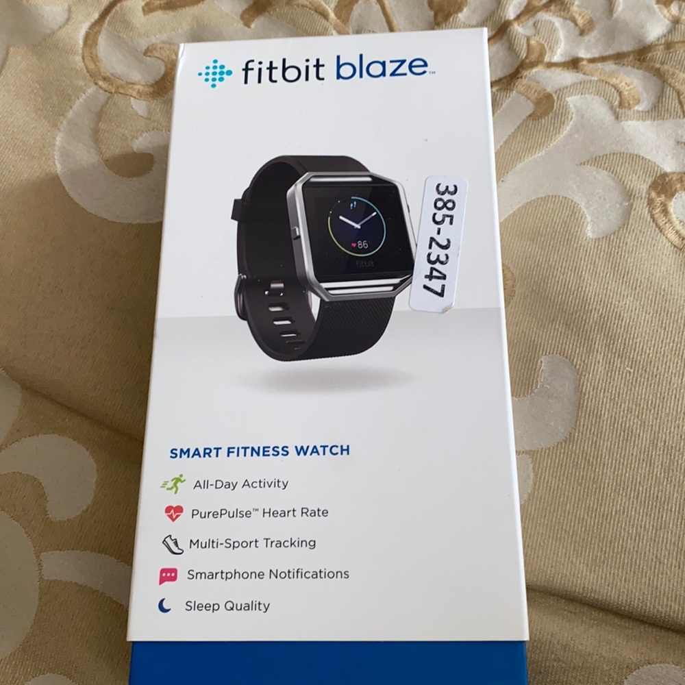 Fitbit blaze smart fitness watch new